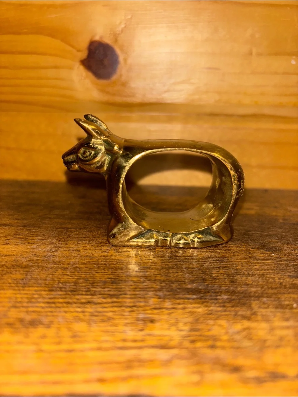 Vintage farm animals farmhouse napkin rings